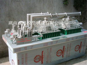 亚奥定制 探索工业汽轮机的精细化模型世界